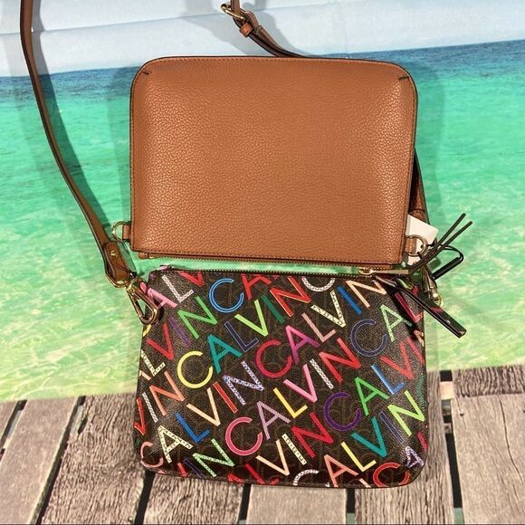 Calvin Klein Multicolor Logo Crossbody Bag - Picture 3 of 6